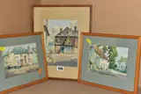 Untitled by James Marshall Heseldin, watercolor, sold Mar 2021