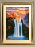 Natural beauty by Jim Warren, print, sold Mar 2021