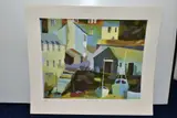 Harbour steps by Richard Tuff, print, offered Mar 2021
