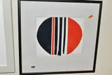 Red, black and white by Terry Frost, print, sold Mar 2021