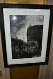 Looking towards shaftesbury avenue by Tom Flint, engraving, sold Mar 2021