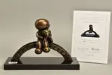 Watching the world by Doug Hyde, bronze, sold Mar 2021