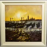 Venice xxii by Stephen Collett, oil on canvas, sold Mar 2021