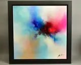 Haze ii by Simon Kenny, oil on canvas, sold Mar 2021