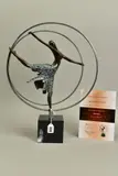Elevation by Jennine Parker, bronze, sold Mar 2021