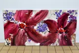 Dizzying heights of love by Danielle O'Connor Akiyama, oil on canvas, sold Feb 2021