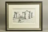 Stonehenge by Phillip Bissell, ink, sold Feb 2021