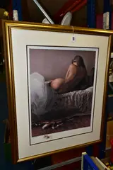 Satin slippers by Douglas Hofmann, print, sold Feb 2021