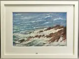 Off the point kyne by James Bartholomew, pastel on paper, sold Feb 2021