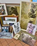 ETC, to include David Shepherd framed print 'Elephants at Amboseli' size by Assorted Prints, print, sold Feb 2021