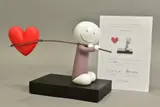 Caught up in love by Doug Hyde, sculpture, sold Feb 2021