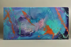 City cruising passport, drake by Antonio Russo, oil, sold Jan 2021
