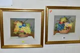 Fruit and vine by William Rayworth, oil, sold Jan 2021