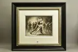 Tango by Fabian Perez, ink on paper, offered Jan 2021