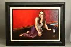 Her satisfied place by Todd White, print, sold Jan 2021