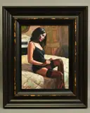 Kayleigh at the ritz iii by Fabian Perez, print, sold Jan 2021