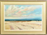 Summer light, arisaig ii by Tom Barron, oil on canvas, sold Jan 2021