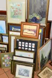 ETC, to include sailing boats before fishermens cottages, indistinctly signed, by Paintings And Prints, oil on canvas, sold Jan 2021