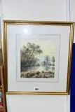 Mr moseley by Rex Preston, watercolour on paper, sold Jan 2021