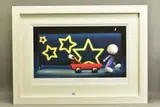 Star sign by Doug Hyde, print, sold Jan 2021