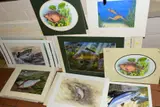 to include limited editions, artists include K. Vaudin, Chris by Fish And Marine Life Related Prints, print (other), sold Jan 2021