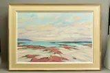 Distant light, sanna bay iii by Tom Barron, oil on canvas, sold Jan 2021