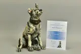 'Ever Hopeful', an artist proof sculpture of a dog 12/30, by April Shepherd, sculpture, sold Jan 2021