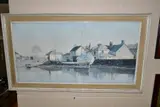 Tranquil scene, frogmore creek by Donald Greig, oil on board, offered Jan 2021