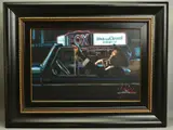 'Black and Classic II', a male figure in a classic car, smoking a by Fabian Perez, oil on canvas, sold Dec 2020
