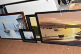 comprising Dinghies at low tide, signed Spence, oil on canvas, approximate by Paintings And Prints, oil on canvas, sold Dec 2020