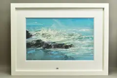 South West Wash by James Bartholomew, pastel on paper, sold Dec 2020