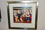 Tarzanogram by Beryl Cook, print, sold Dec 2020