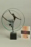 Elevation by Jennine Parker, bronze, sold Dec 2020