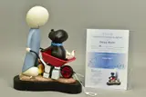 'Daisy Trail', a limited edition sculpture of a boy and dog 519/595, by Doug Hyde, sculpture, sold Dec 2020
