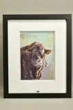 Red Ruby Devon by James Bartholomew, pastel on paper, sold Dec 2020