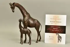 High Hopes by Michael Simpson, bronze, sold Dec 2020