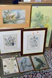 comprising a still life study of flowers in a vase, signed M.A.Hemus, by Paintings And Prints Etc, watercolour on paper, sold Dec 2020