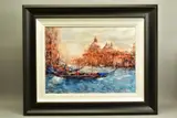 'SANTA MARIA', a limited edition print of Venice 65/195 signed by Gary Benfield, print, sold Nov 2020