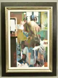 The bather by Christian Hook, print, sold Nov 2020