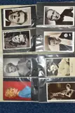 a collection of approximately 300 black and white photographic postcards in two by Film Star Postcards, photograph, sold Nov 2020