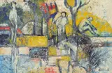 By the Lake Signed by Patrick Hayman, Oil on canvas, sold Aug 2020
