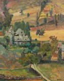 Le Harneau by Albert Malet, Oil on canvas, sold Aug 2020