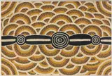 Untitled Acrylic by Esther Hayes Napangati, Acrylic on canvas, sold Aug 2020