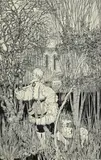 Robin Hood Signed by Robert Furneaux Jordan, 1945, Pen and ink, sold Aug 2020