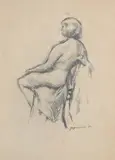Untitled by Patrick Procktor, Pencil, sold Aug 2020