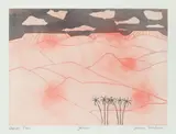 Sahara Signed by Julian Trevelyan, Etching and aquatint in colours, sold Aug 2020