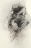 Couple embracing Signed by Ralph Brown, Lithograph, sold Aug 2020