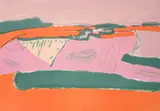 Landscape Signed by Henryk Hayden, 1968, Lithograph, sold Aug 2020
