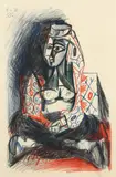 Moroccan Woman by Pablo Picasso, Lithograph, sold Aug 2020