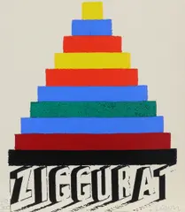 Untitled by Joe Tilson, Screenprint in colours, sold Aug 2020